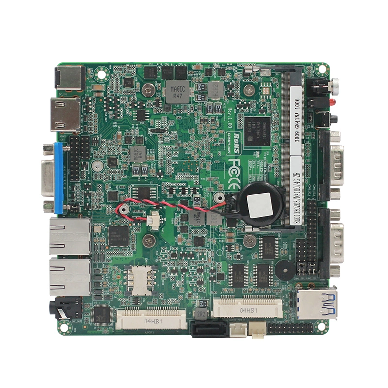 Mainboard DDR4 2RS485 SATA VGA HD 4K 6COM J4125 Motherboard 4RS232 2USB Gpio Tpm2.0 Industrial Motherboard
