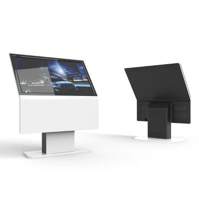 Maneira da exibição da TV do PC do suporte de 55 polegadas que encontra o quiosque interativo da tela de toque do LCD para o shopping